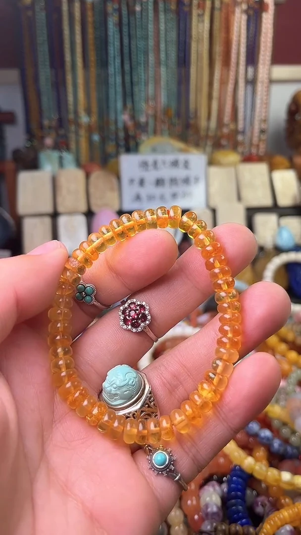 【闪购商品】琥珀裸石未镶嵌(一物一件)0003224
