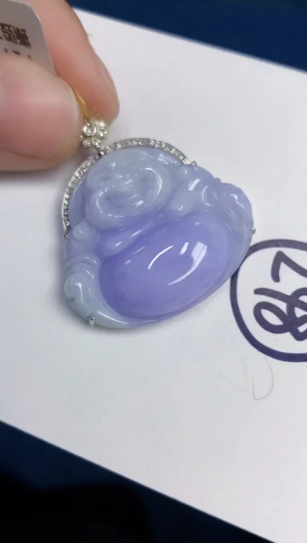 【闪购商品】翡翠颈饰18K金镶嵌000000000