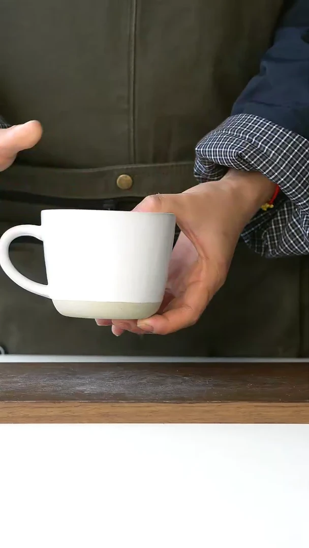 【闪购商品】陶瓷瑕疵粗陶马克杯300ml@4-2@