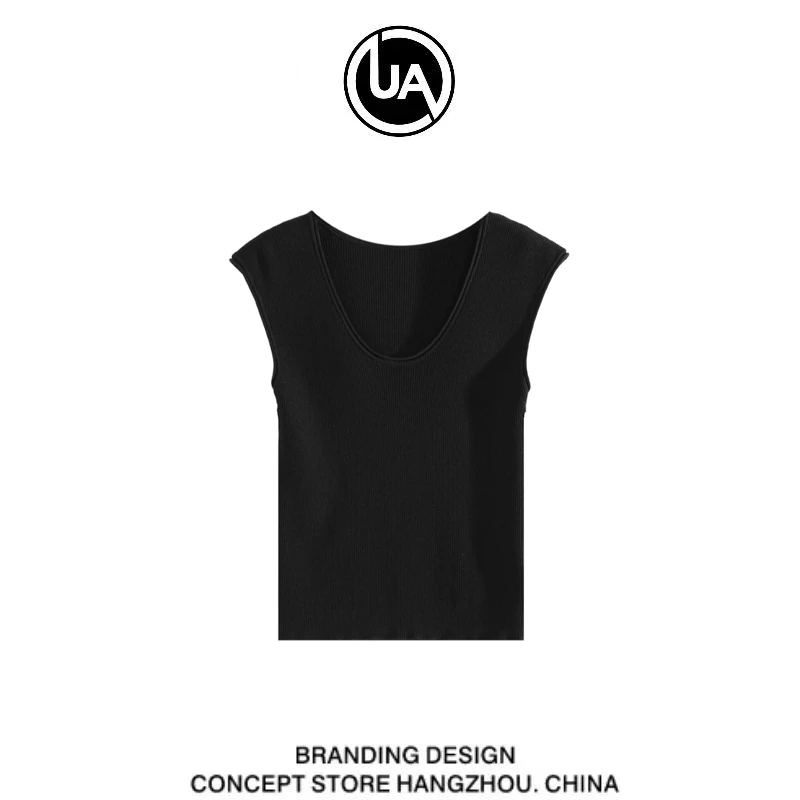 【杨杨专属】UA纯色纹络背心1007