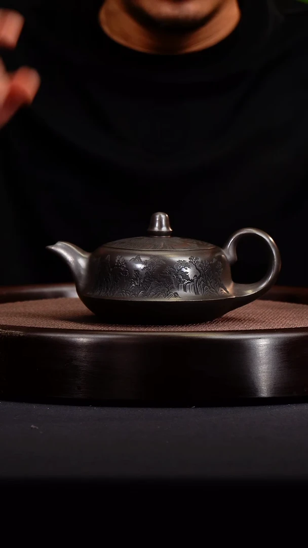 茶壶紫砂 宜兴紫砂原矿壶