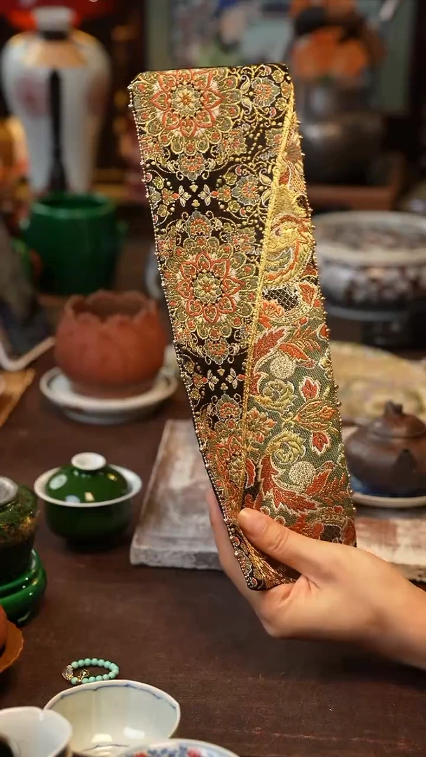 西阵织茶席  景德镇陶瓷福利款