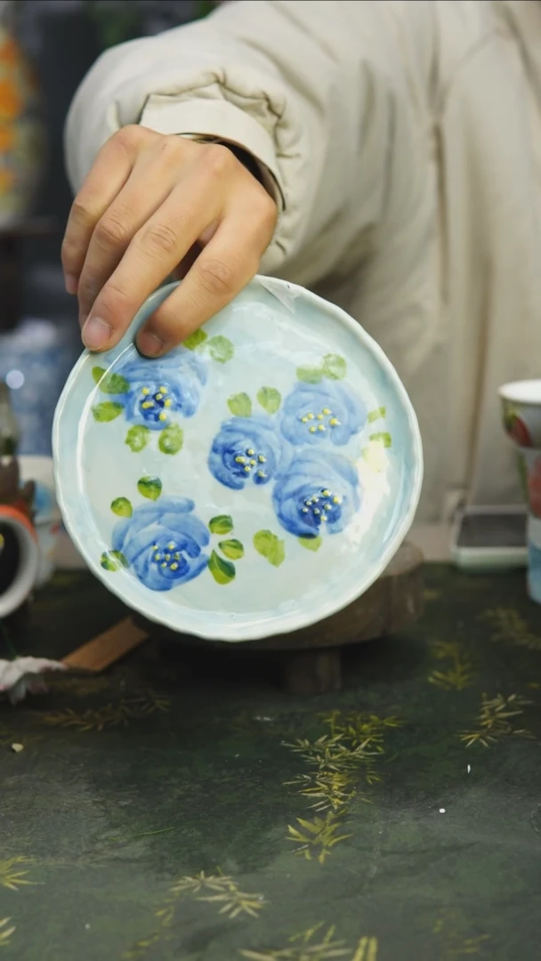 【闪购商品】273号微瑕景德镇手工釉下彩