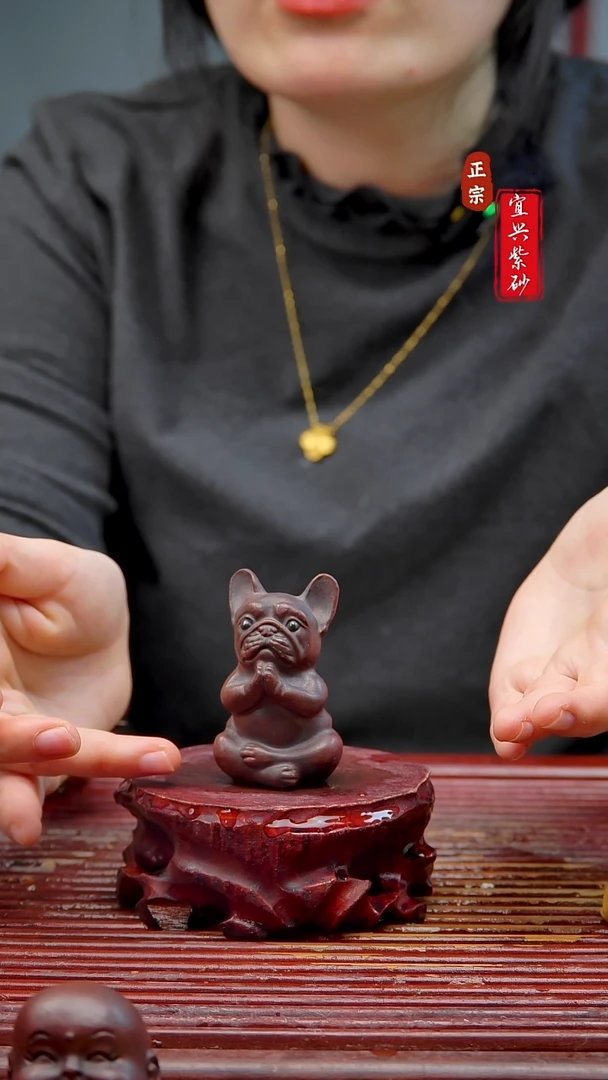 紫砂茶宠宜兴紫砂茶宠摆件