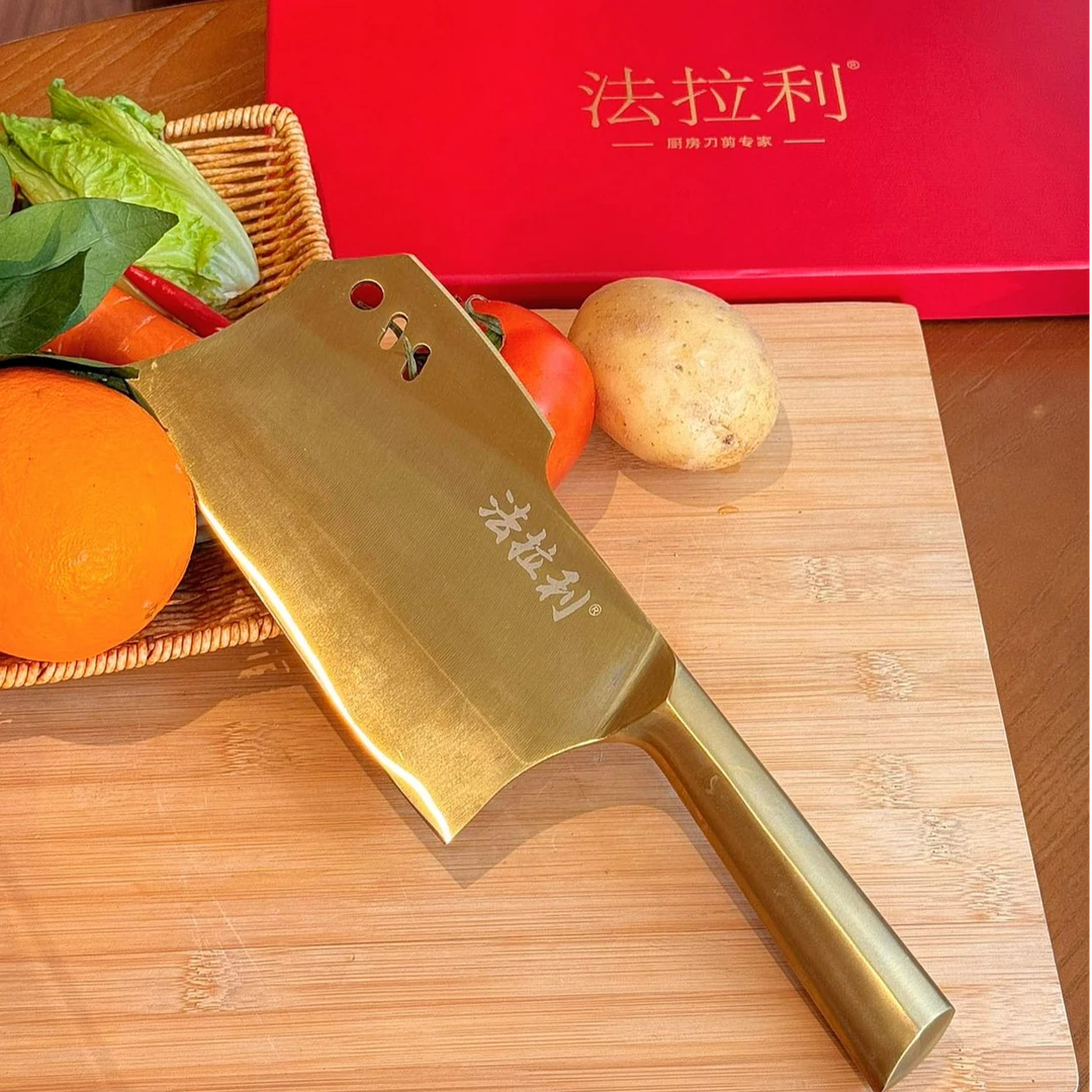 法拉利钛刀锋利可剁骨菜刀⑩