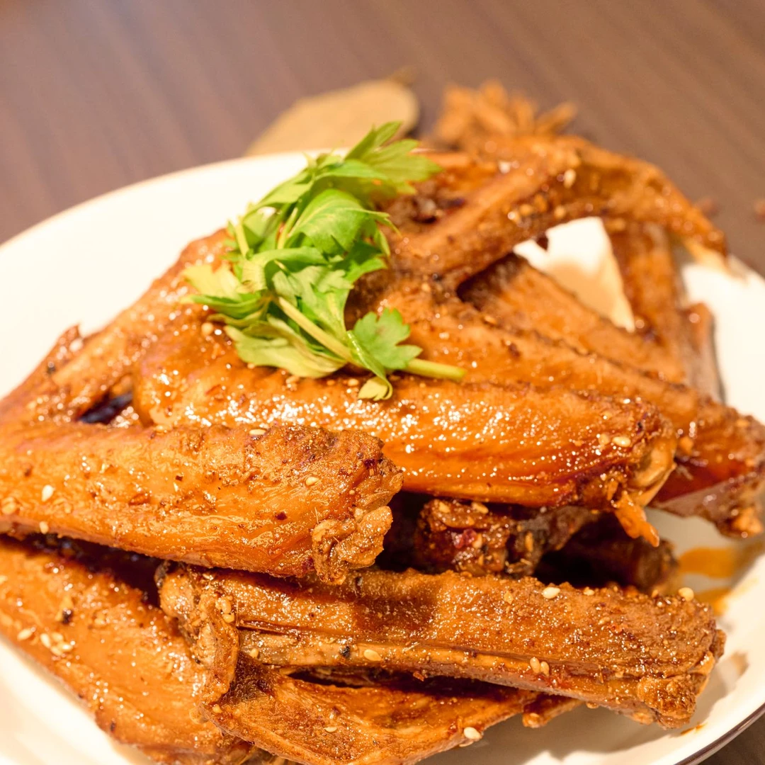 湖南小吃香辣鸭翅（146克）休闲小零食办公室解馋卤味香辣味