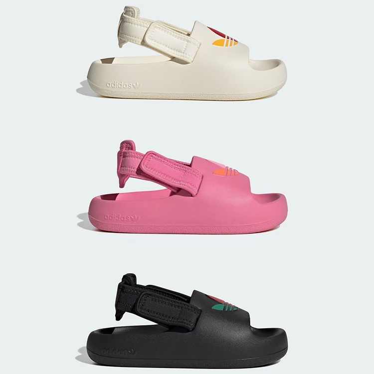 adidas阿迪达斯鞋三叶草凉鞋JP5521、JP5524、JP5526、JP5522、JP5525