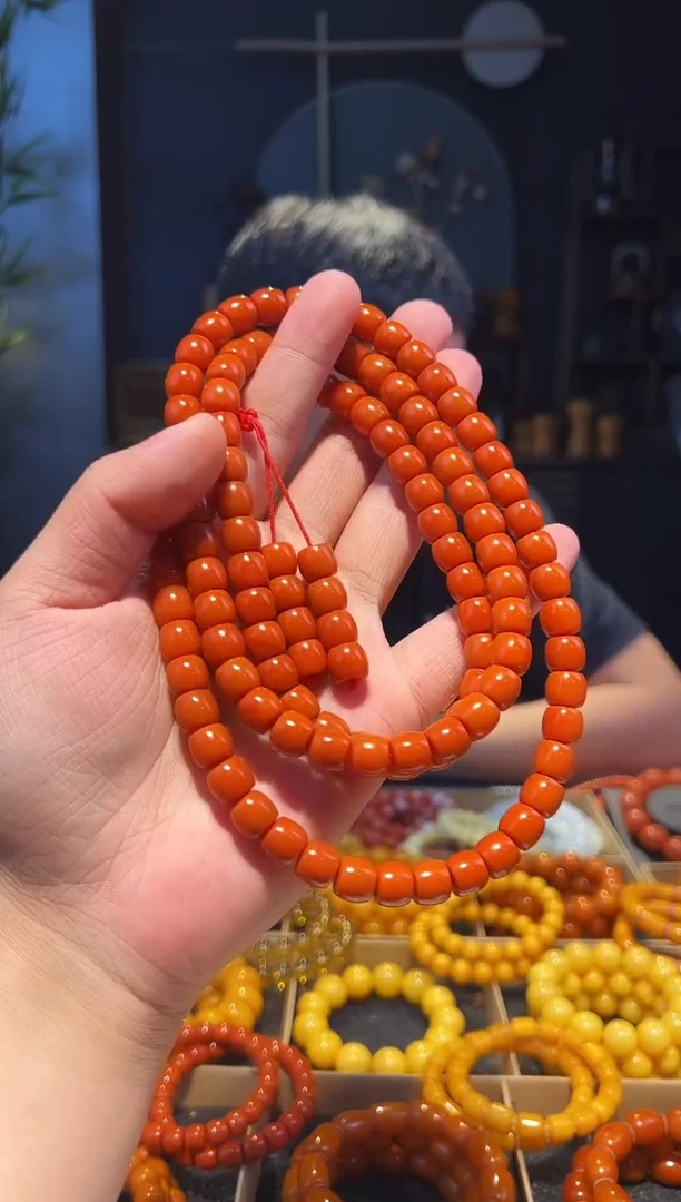 未镶嵌手链南红玛瑙用****49大+108多圈