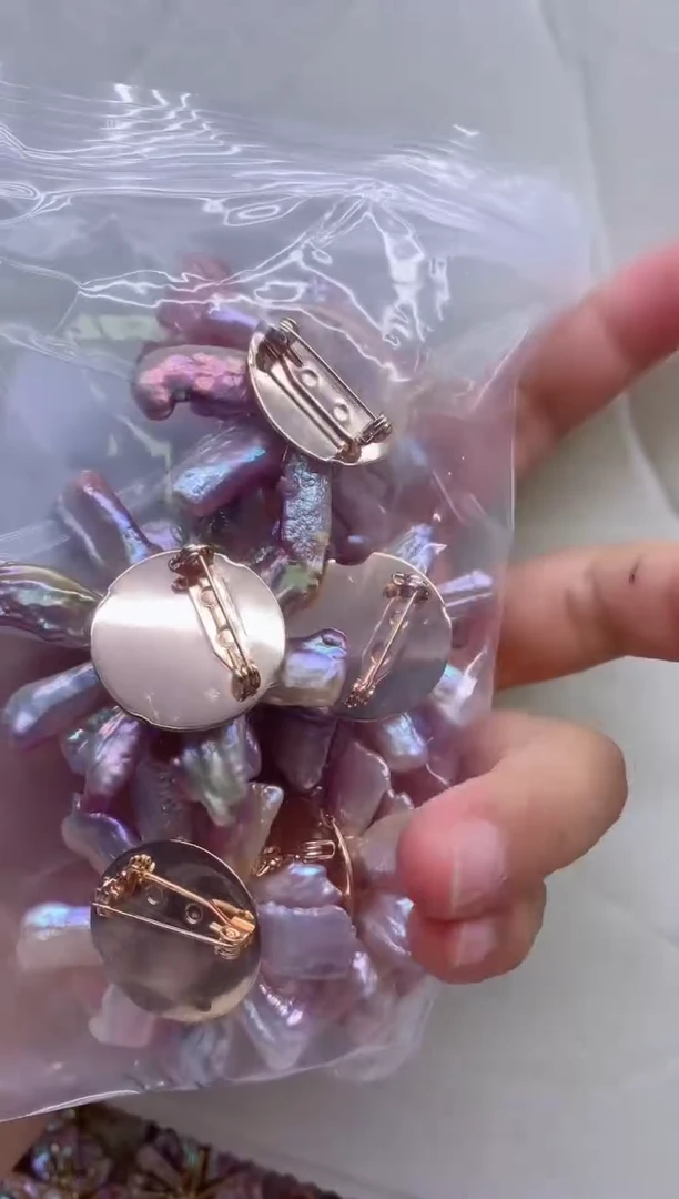 【闪购商品】淡水珍珠吊坠(不含链)合金多发其一