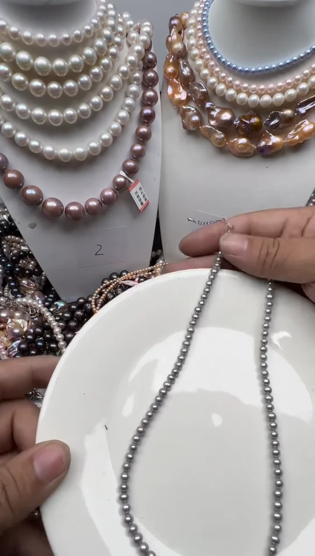 【闪购商品】淡水珍珠颈饰未镶嵌1