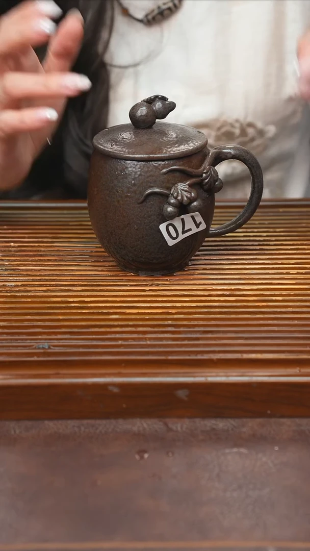 万古烧粗陶手工茶具