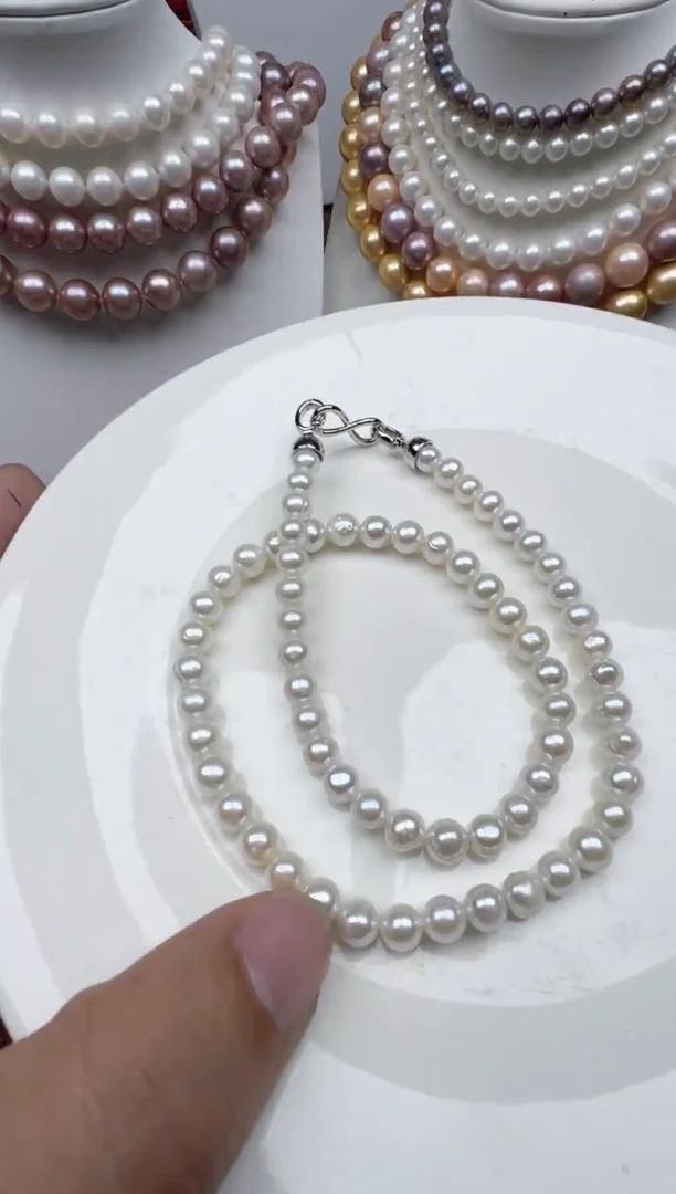 【闪购商品】淡水珍珠颈饰未镶嵌1