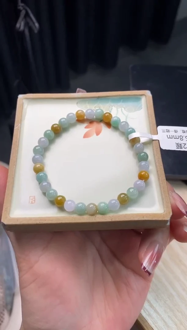 【闪购商品】翡翠手链未镶嵌手串2203