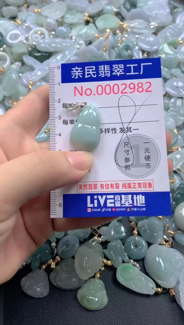 颈饰未镶嵌翡翠2982