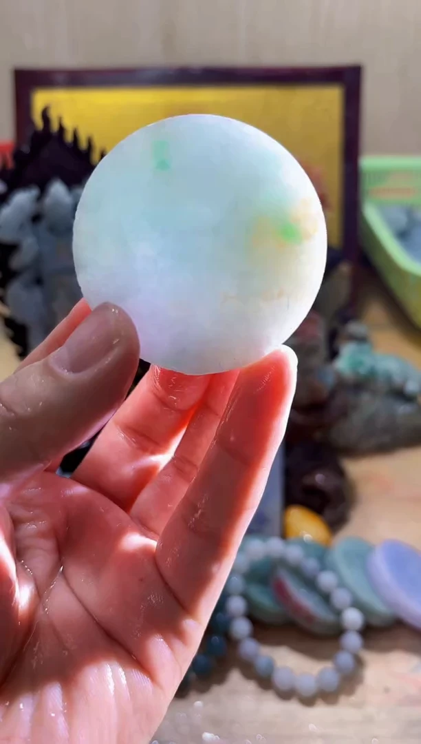 未镶嵌挂件翡翠A货常星6853