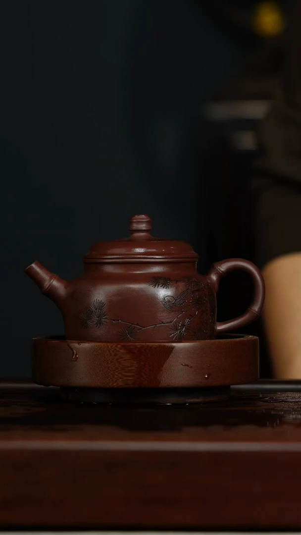 【闪购商品】紫砂茶壶e25德中*吴菊芬