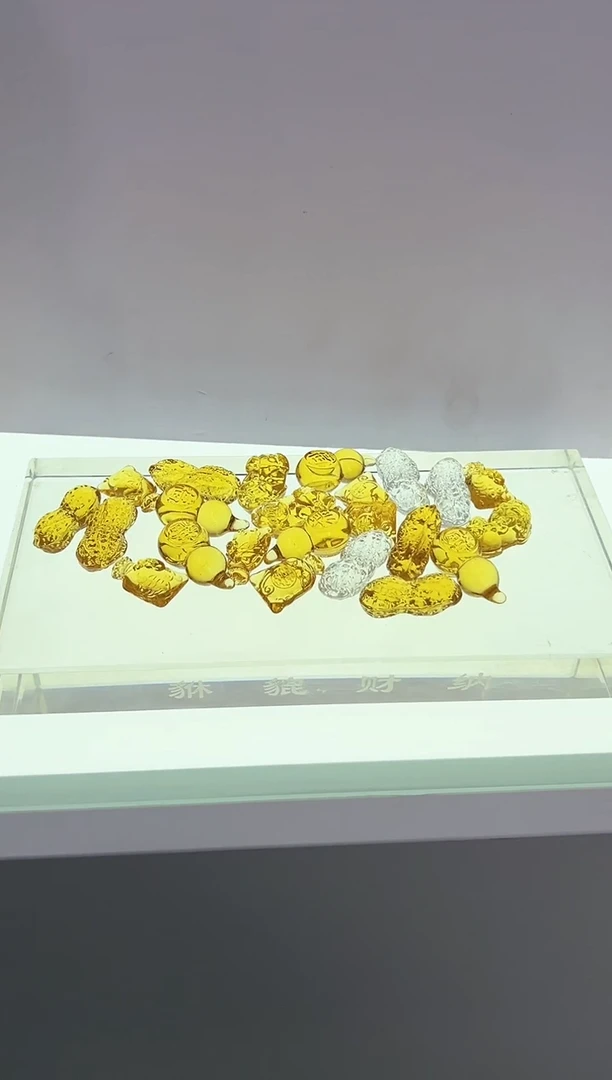 【闪购商品】泥塑古法琉璃迷你小挂件