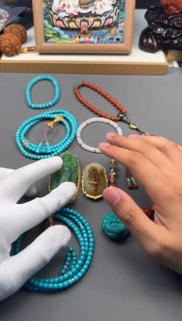 【闪购商品】绿松石配饰配饰未镶嵌配饰配饰