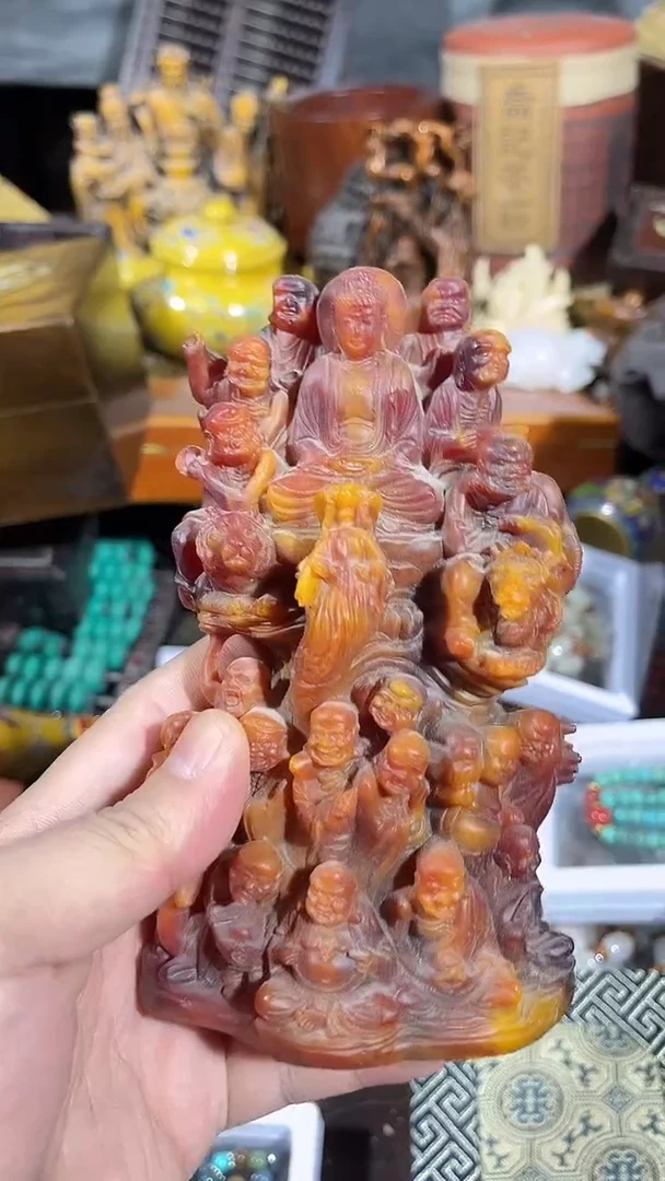 【闪购商品】滴血莲花菩提吊坠1