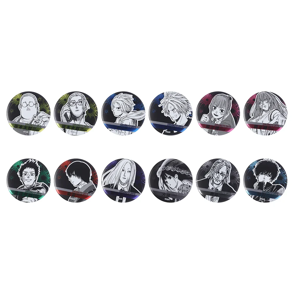 【特价】坂本日常 JS原画/浮雕 吧唧一弹/二弹 冰箱贴 盲盒二次元