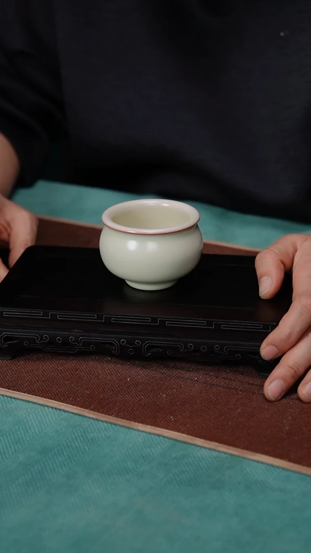 【闪购商品】167-2一粒珠杯（粉胎 南山堂）