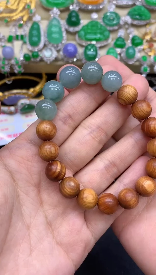 未镶嵌手链翡翠145-中国好珍宝