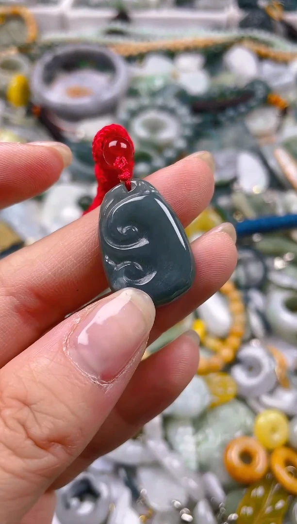 【闪购商品】翡翠颈饰未镶嵌/D/翡翠A货一图一物