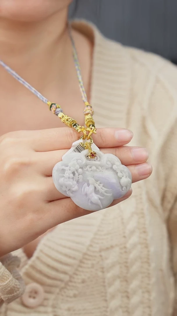 吊坠(赠链)未镶嵌翡翠34