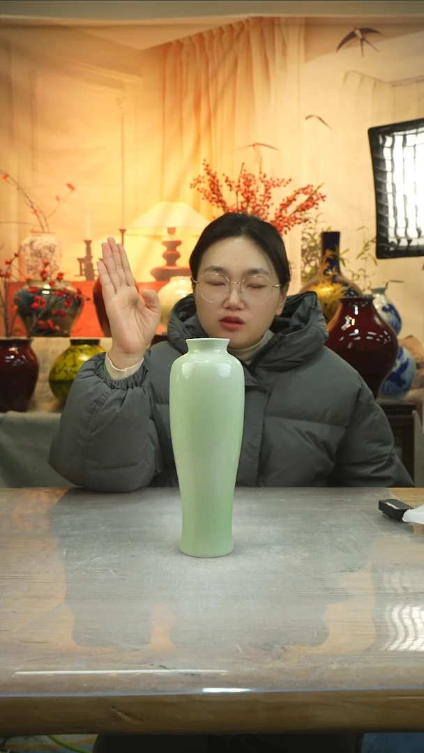 高25口5高温陶瓷花器