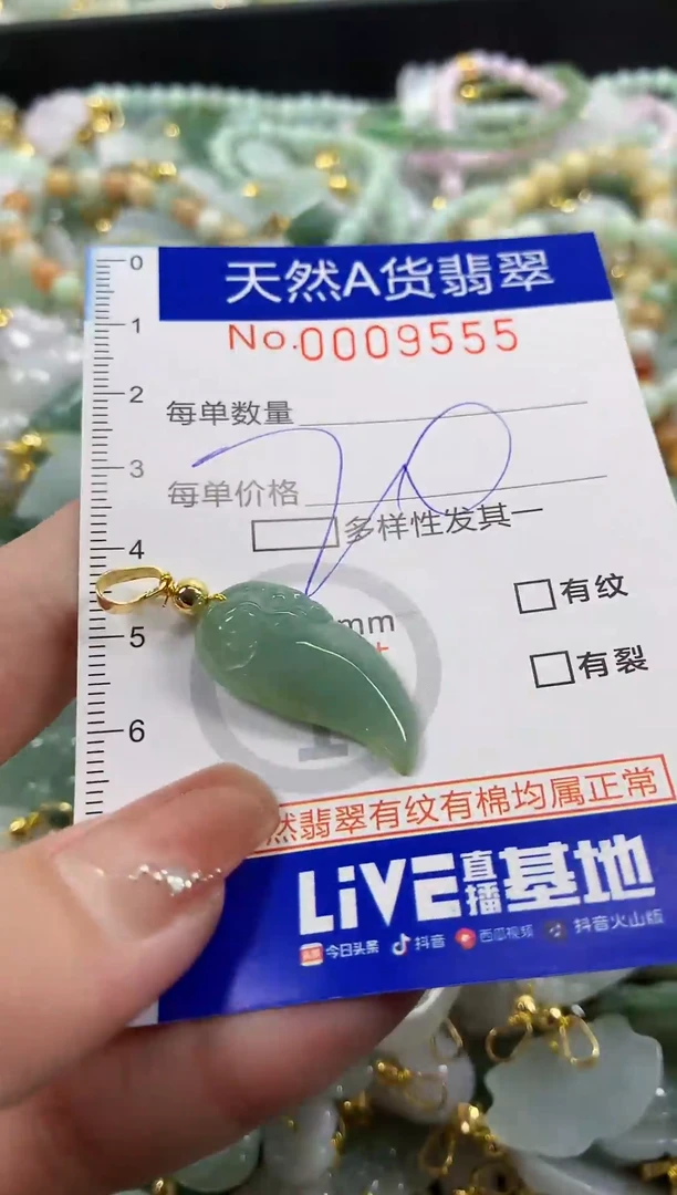 颈饰未镶嵌翡翠天然A货翡翠