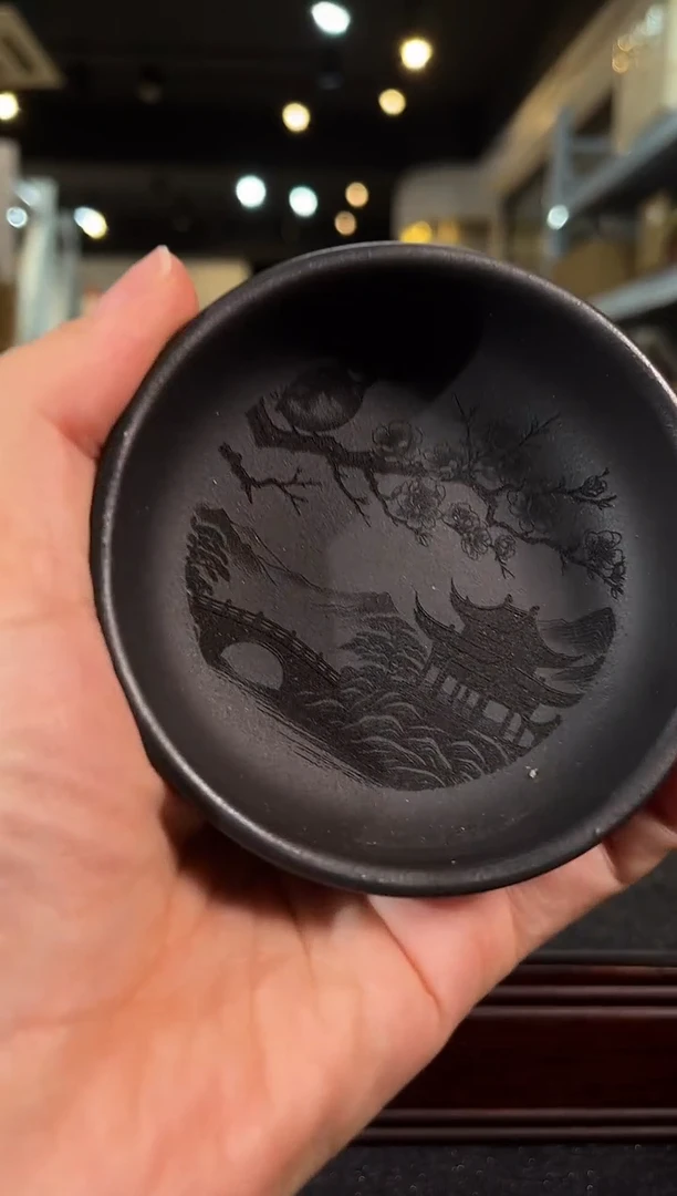 宜兴紫砂 紫砂茶壶22 寒江