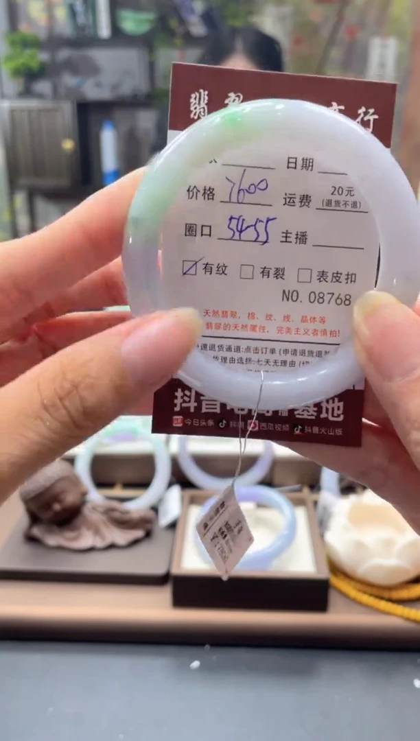 未镶嵌手镯翡翠8768****