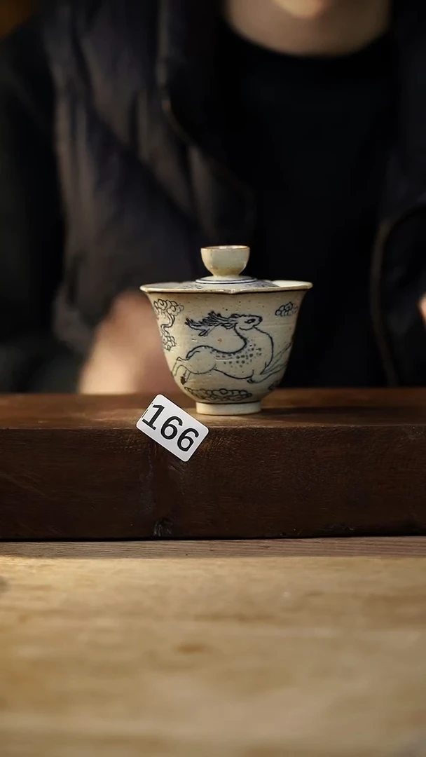 瓷片设计师手作！！！落单设计师福利！！盖碗