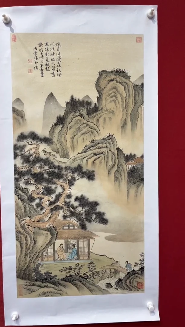 国画老师现场创作 15