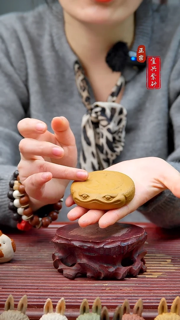 紫砂茶宠宜兴紫砂茶宠摆件
