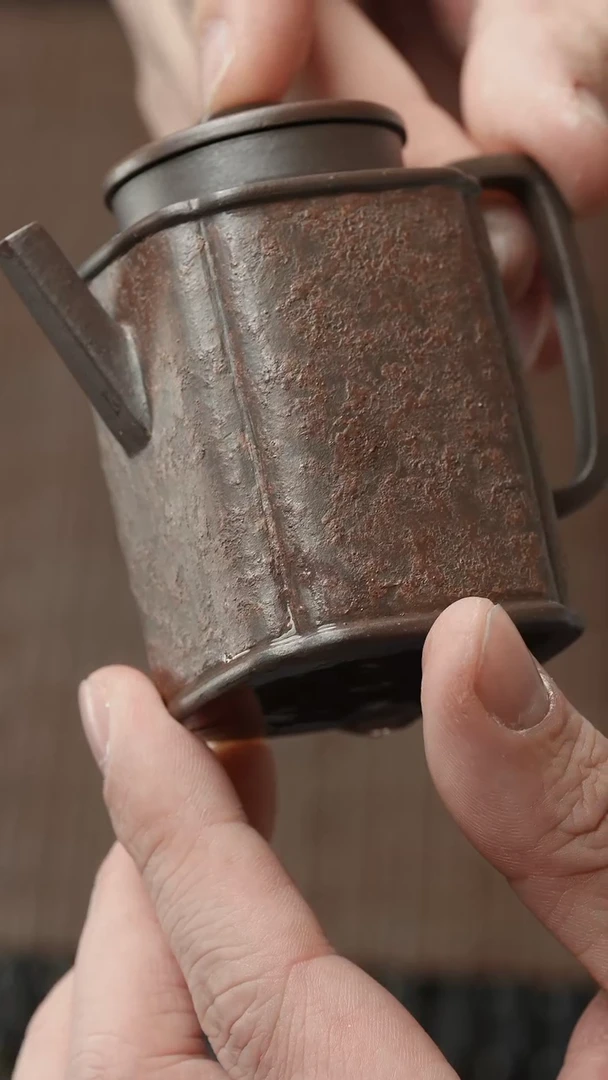 【闪购商品】紫砂茶壶五堂 拾露一式-抽角