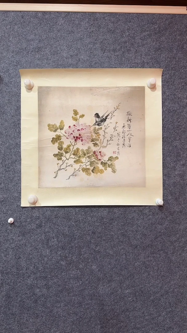 书法强*。WX 花鸟画