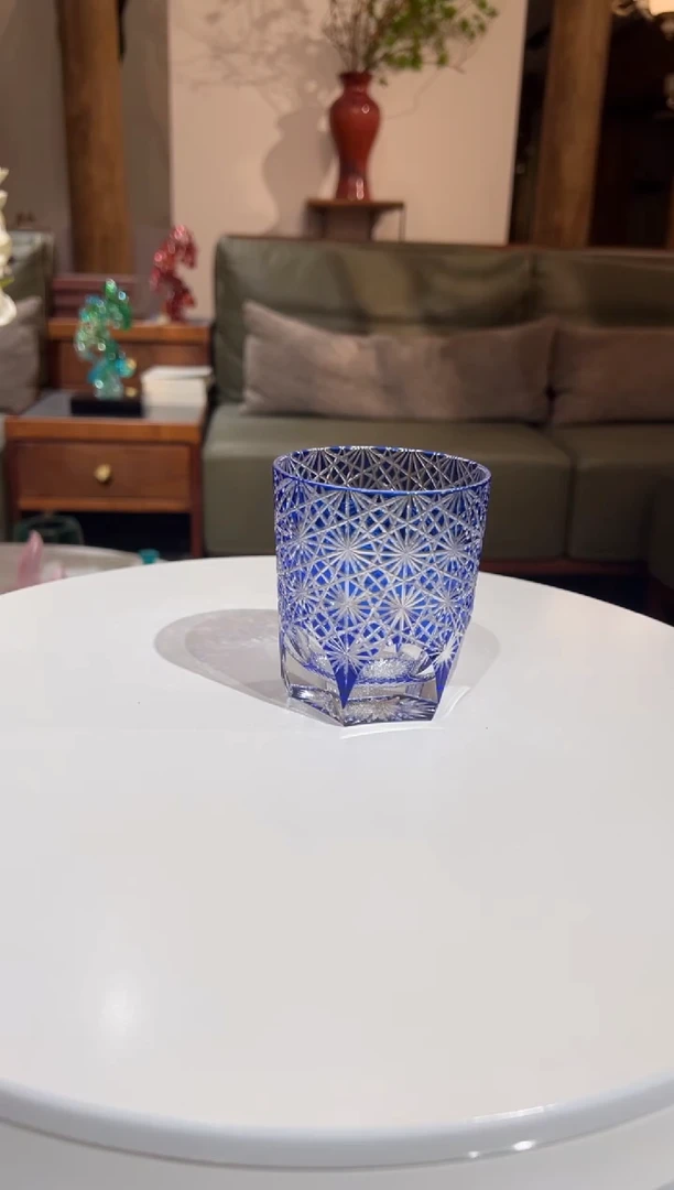 【闪购商品】摆件BLM13水晶琉璃钻石杯