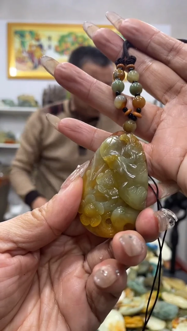 【闪购商品】岫玉吊坠未镶嵌