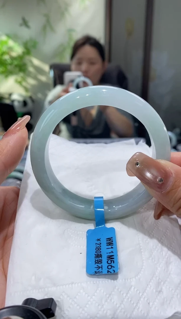 未镶嵌手镯翡翠圈口56