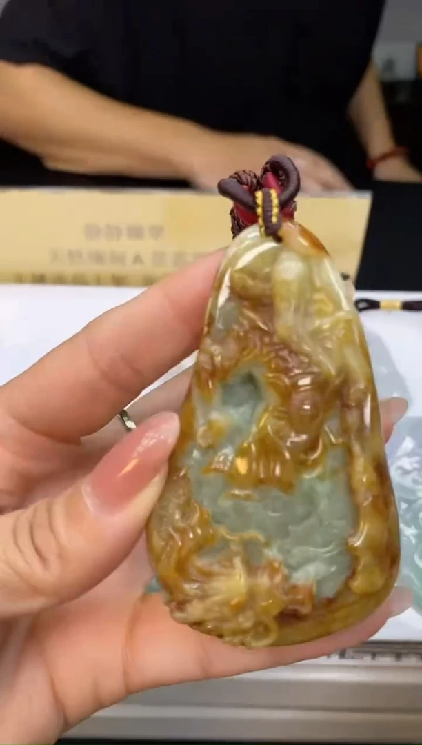 颈饰未镶嵌翡翠40911