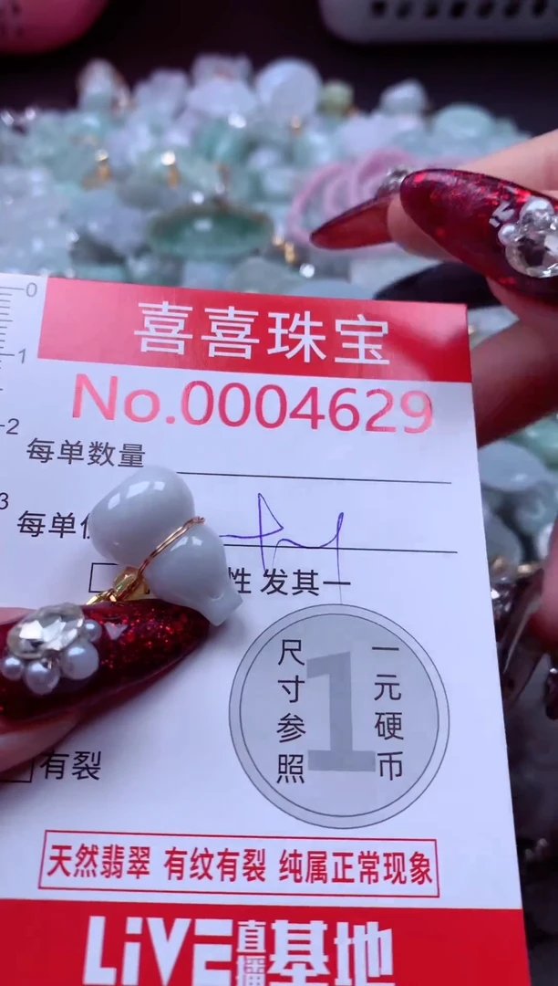 颈饰未镶嵌翡翠4629