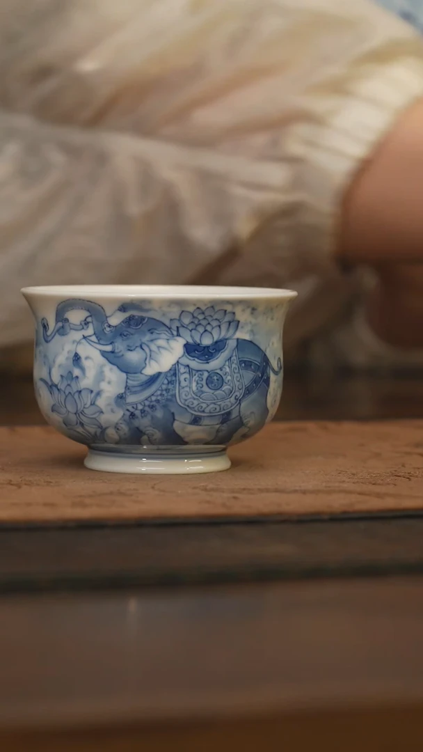 瓷片柴窑青花破价福利