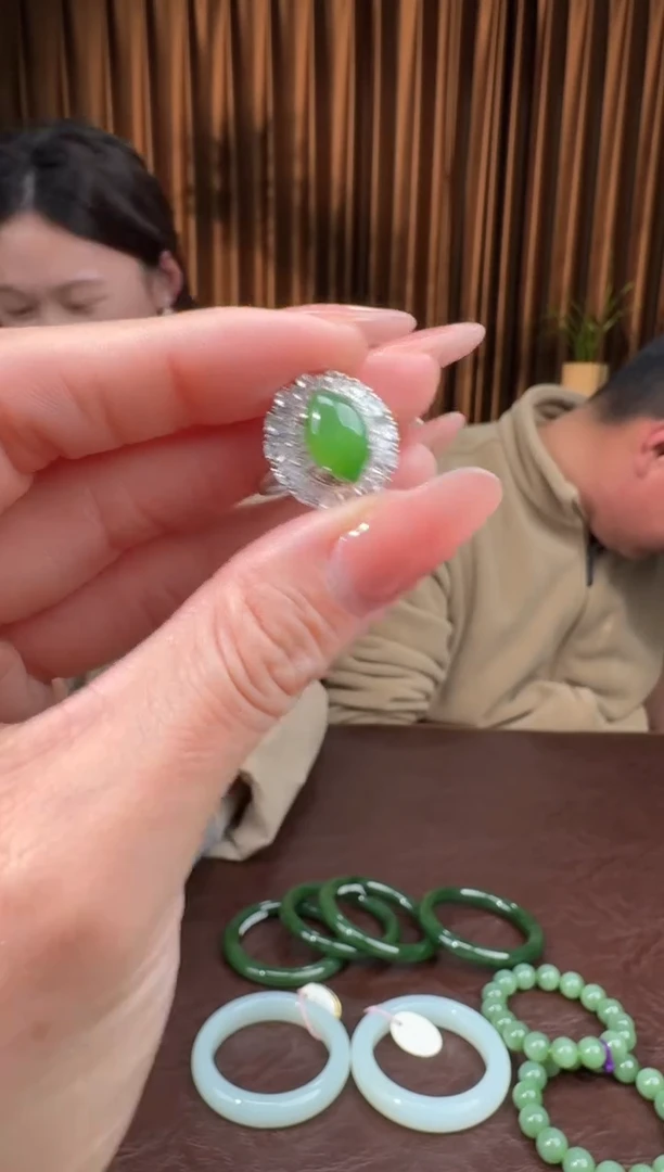 颈饰银S925镶嵌和田玉48吱吱12.6多样性拍一发一