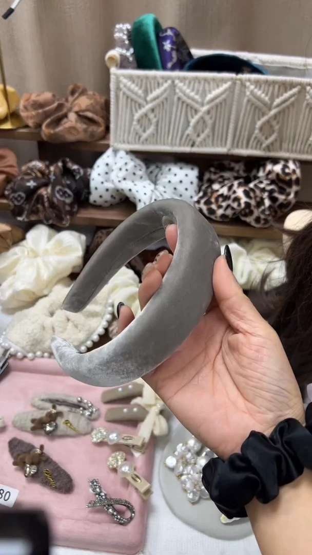 非金属布艺00发饰