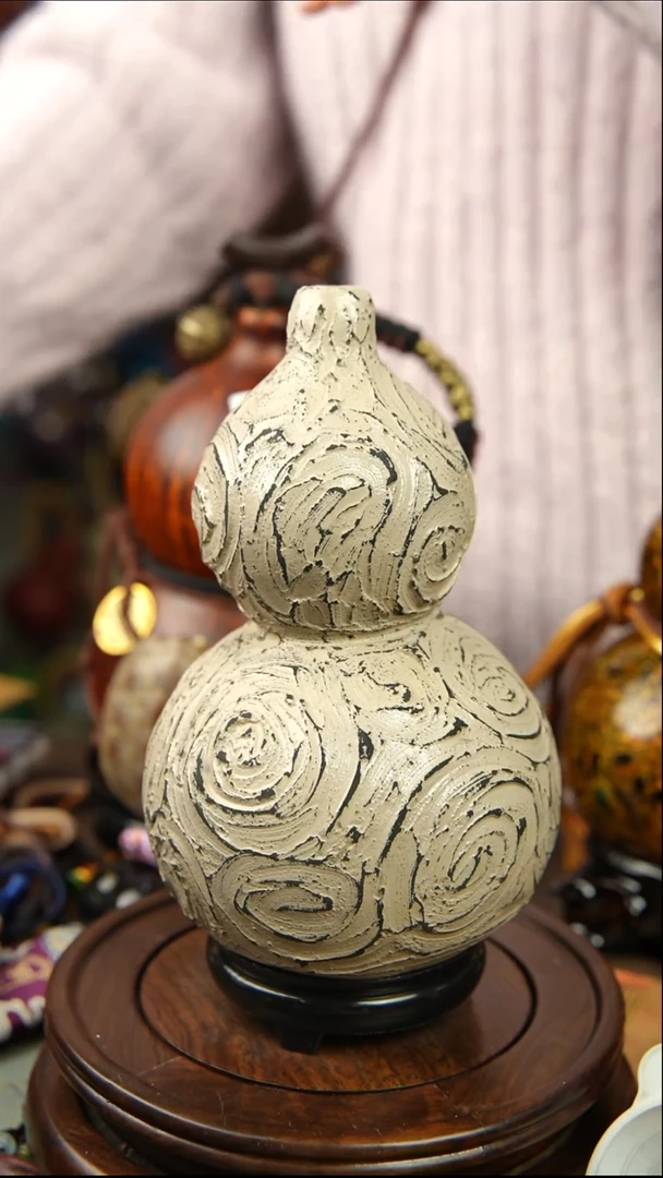 395号650ml左右非遗大漆酒葫芦