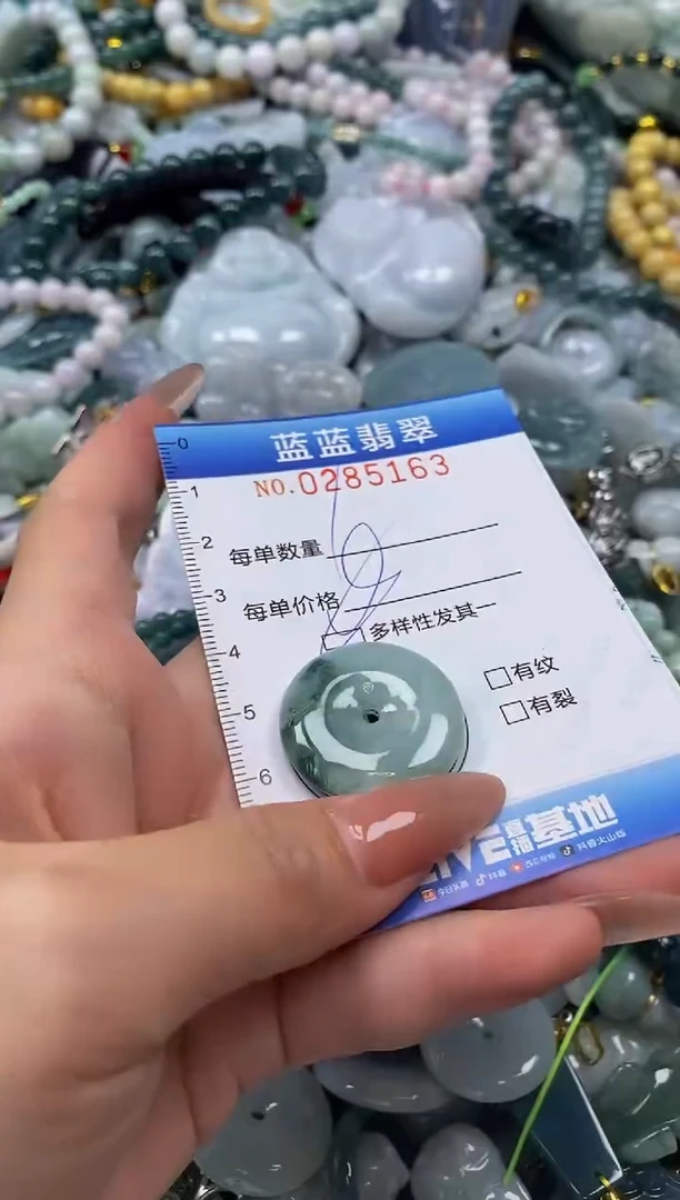 翡翠未镶嵌颈饰闪购0285163多样性发其一
