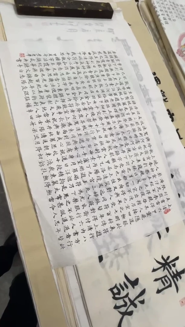 【闪购商品】宣纸 灵飞经李老虎老师