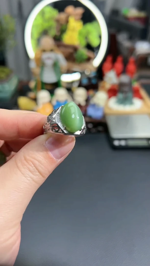 【闪购商品】和田玉1银S925镶嵌 AA938 多样性发其一