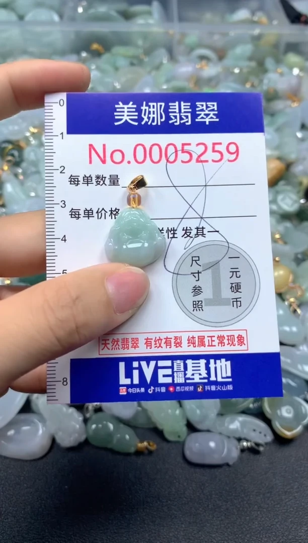 颈饰未镶嵌翡翠5259